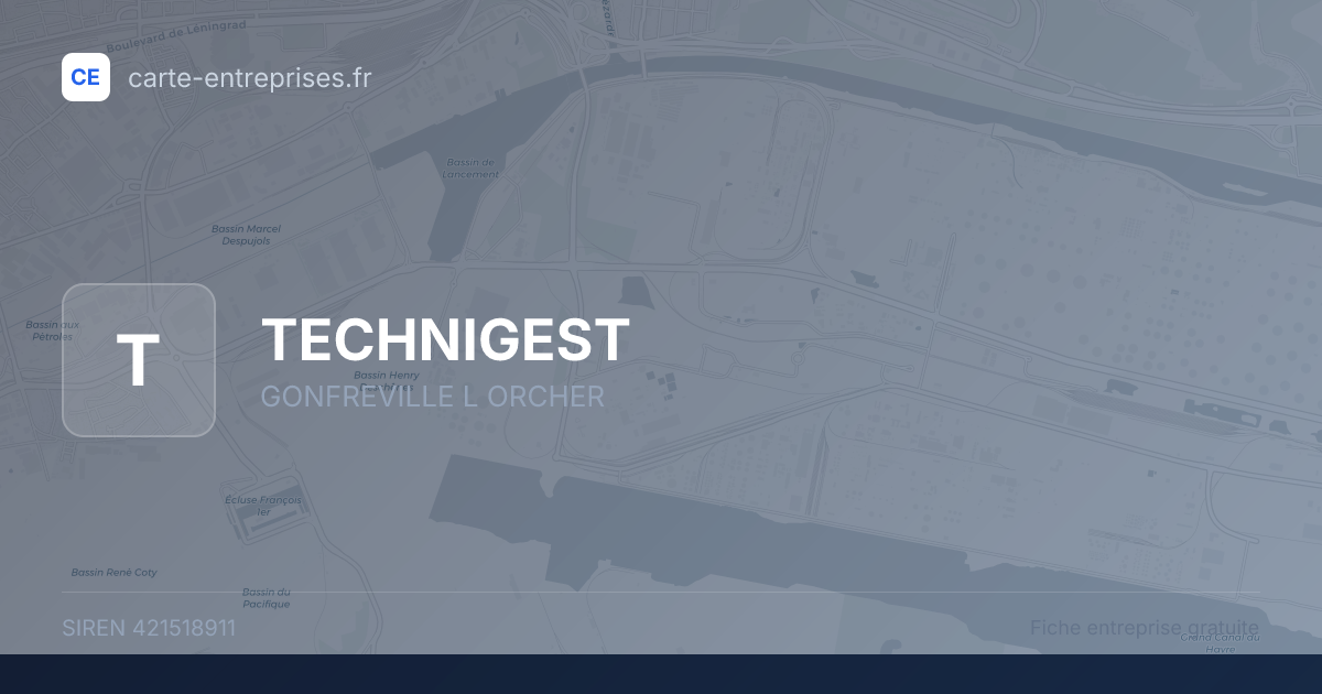 TECHNIGEST — 421518911 — fiche entreprise