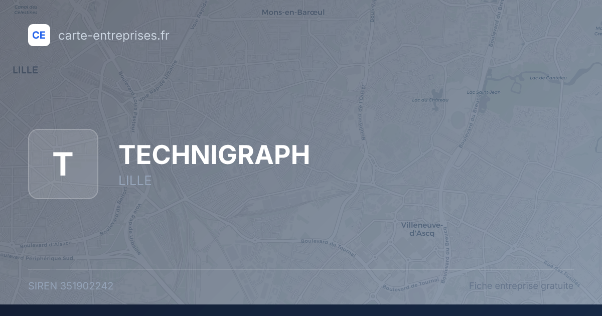 TECHNIGRAPH — 351902242 — fiche entreprise