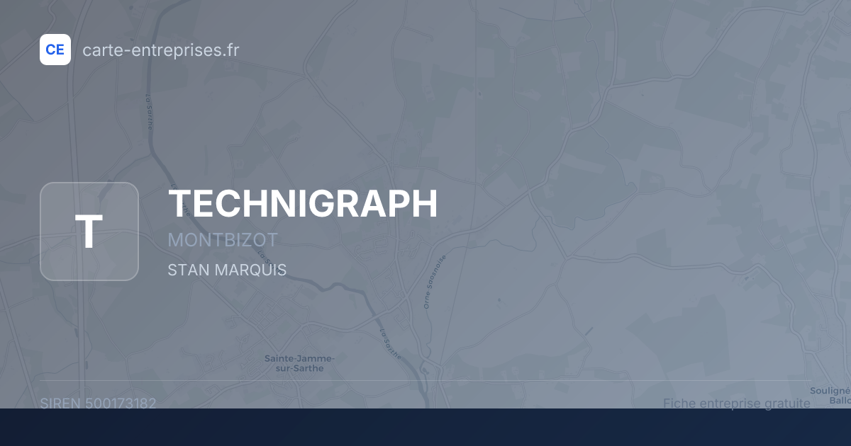 TECHNIGRAPH — 500173182 — fiche entreprise