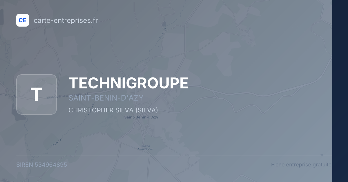 TECHNIGROUPE — 534964895 — fiche entreprise