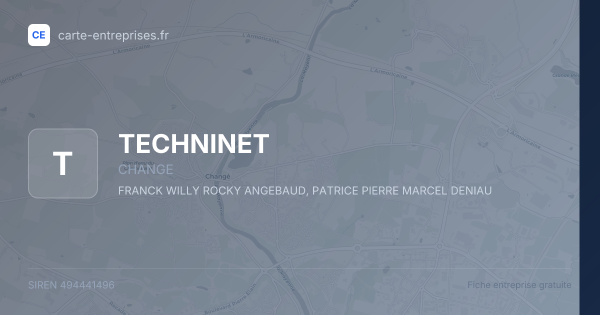 TECHNINET — 494441496 — fiche entreprise
