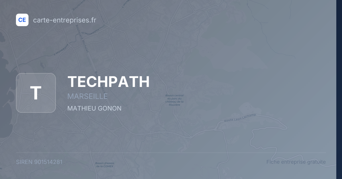 TECHPATH — 901514281 — fiche entreprise