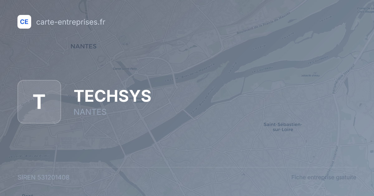 TECHSYS — 531201408 — fiche entreprise