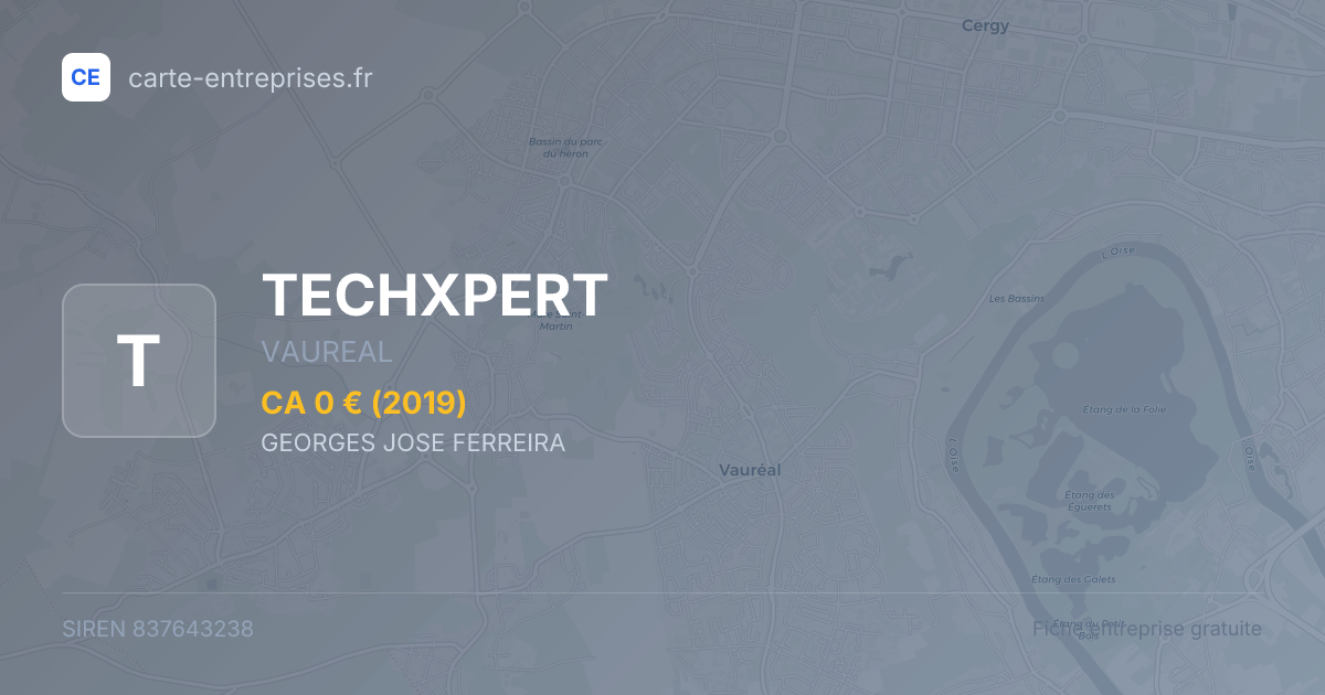 TECHXPERT — 837643238 — fiche entreprise