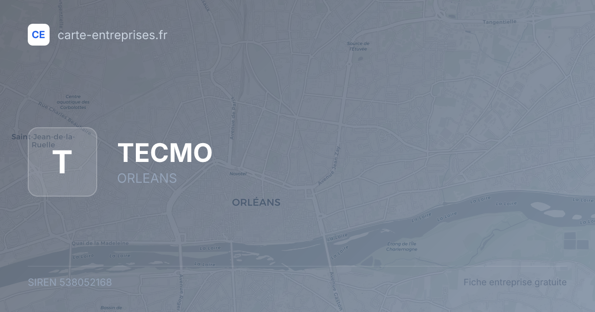 TECMO — 538052168 — fiche entreprise
