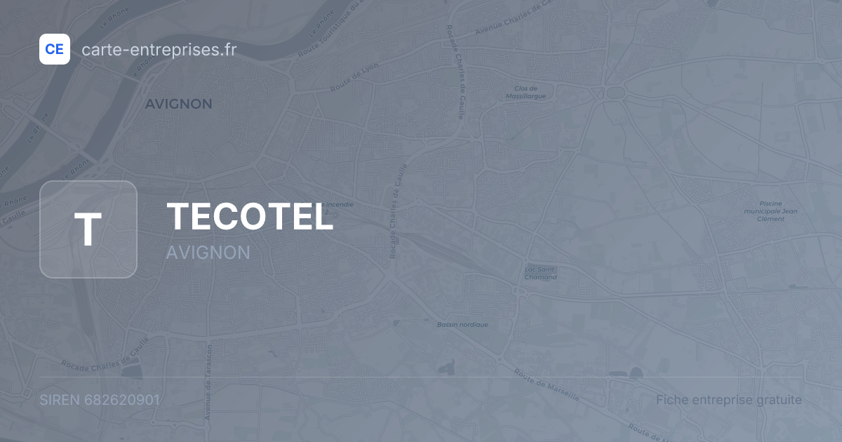 TECOTEL — 682620901 — fiche entreprise