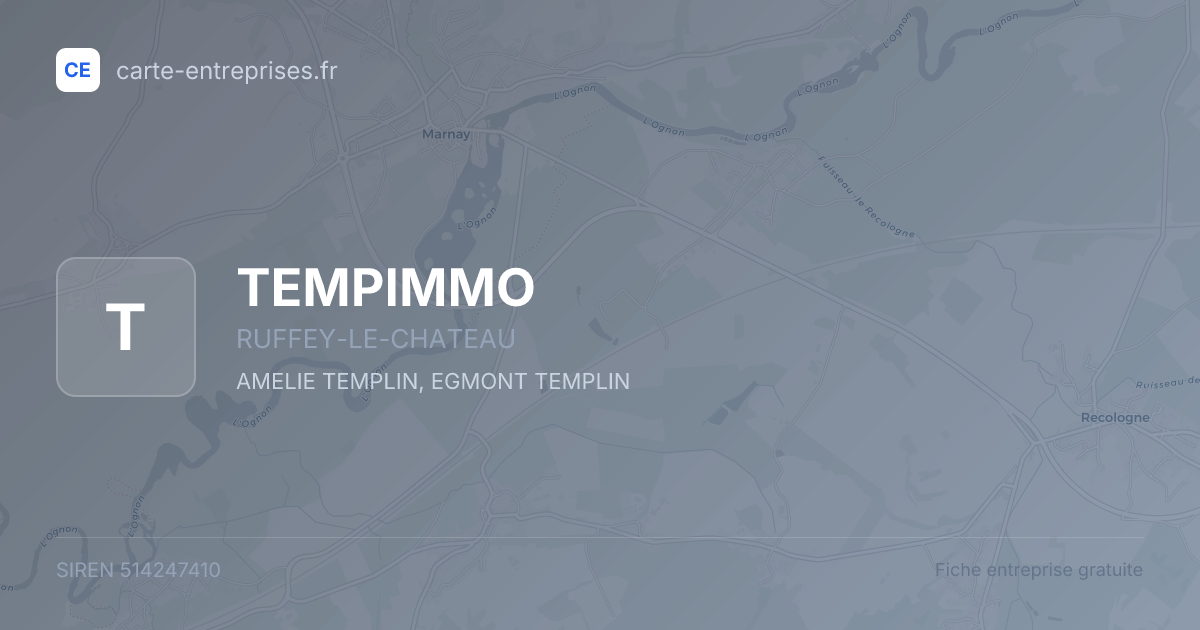 TEMPIMMO — 514247410 — fiche entreprise