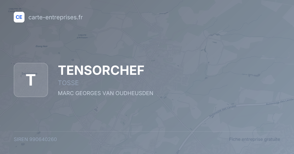 TENSORCHEF — 990640260 — fiche entreprise