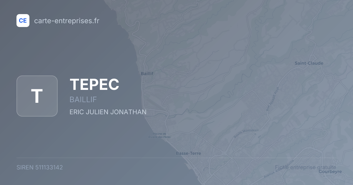 TEPEC — 511133142 — fiche entreprise