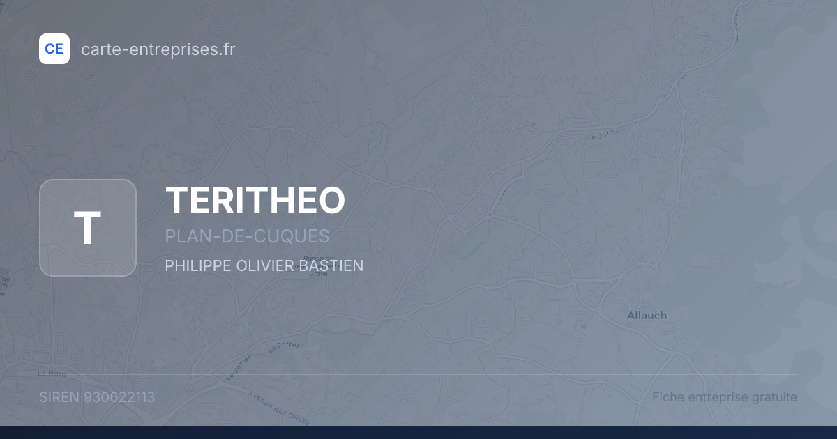 TERITHEO — 930622113 — fiche entreprise