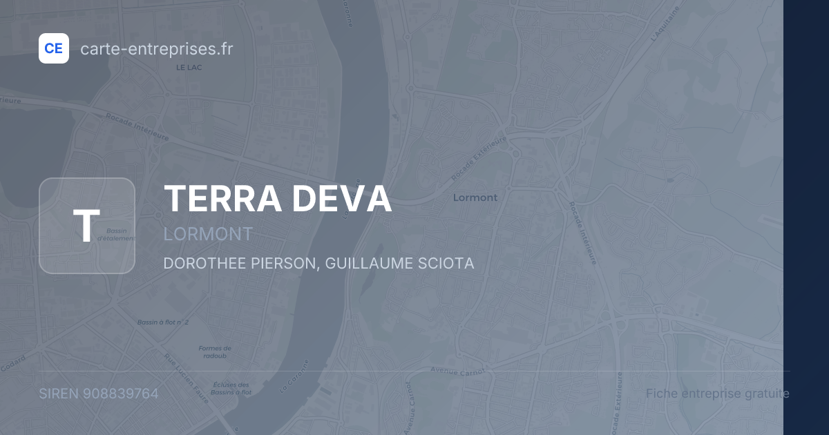 TERRA DEVA — 908839764 — fiche entreprise
