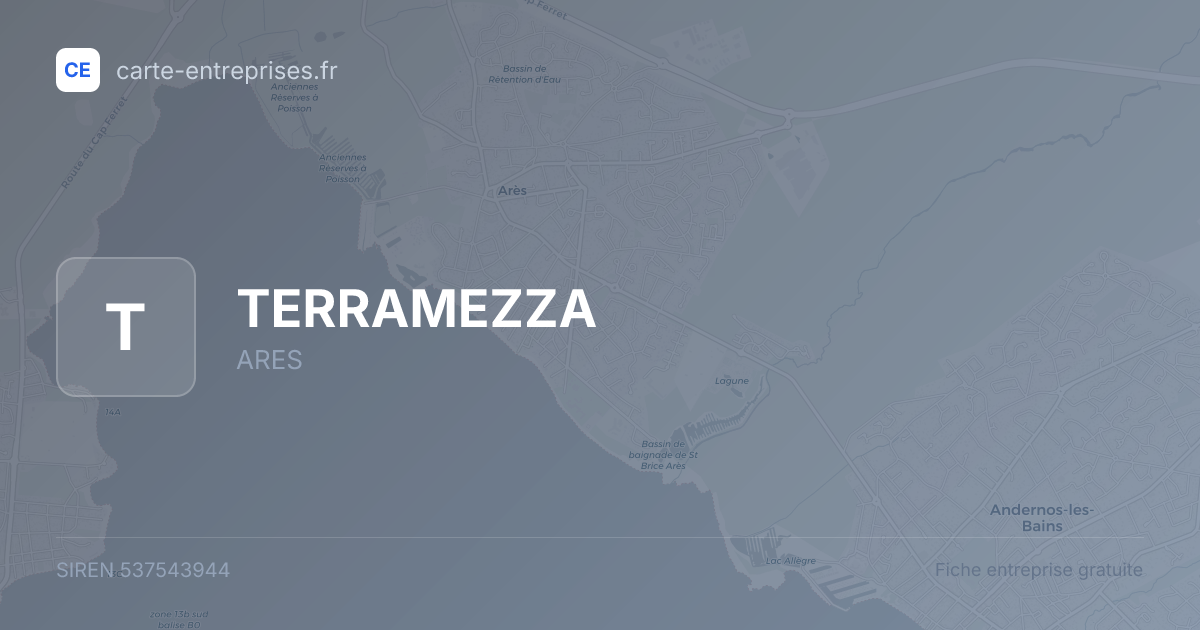 TERRAMEZZA — 537543944 — fiche entreprise