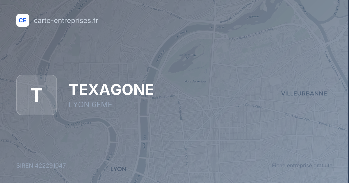 TEXAGONE — 422291047 — fiche entreprise
