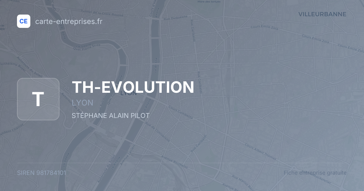TH-EVOLUTION — 981784101 — fiche entreprise