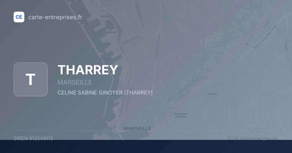 THARREY — 912543113 — fiche entreprise
