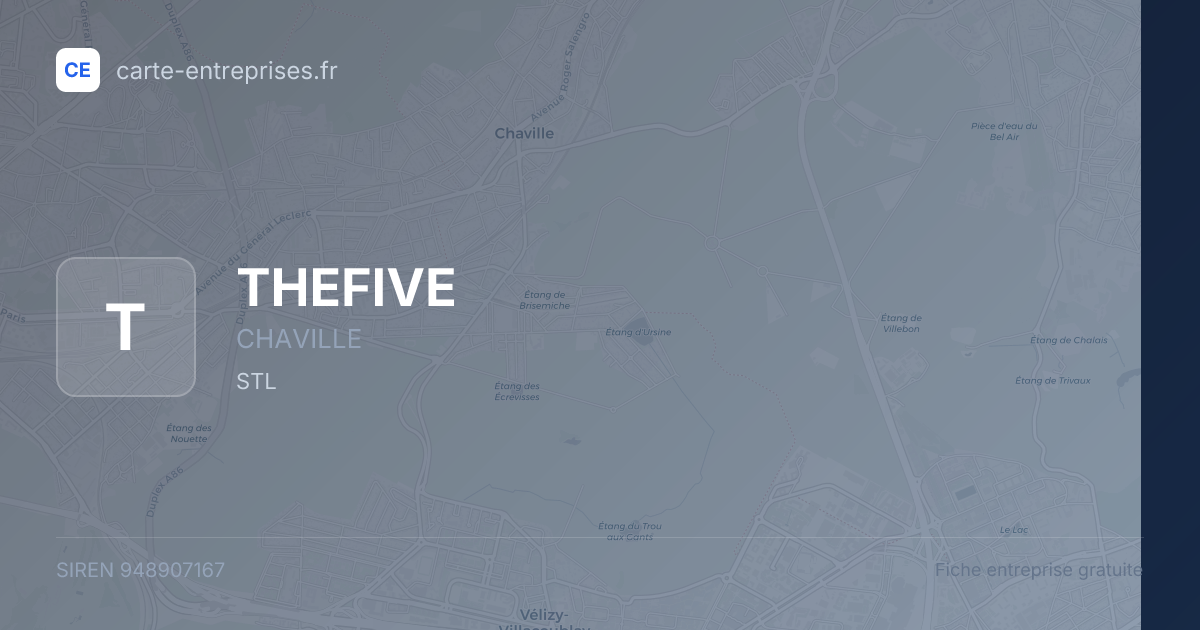 THEFIVE — 948907167 — fiche entreprise