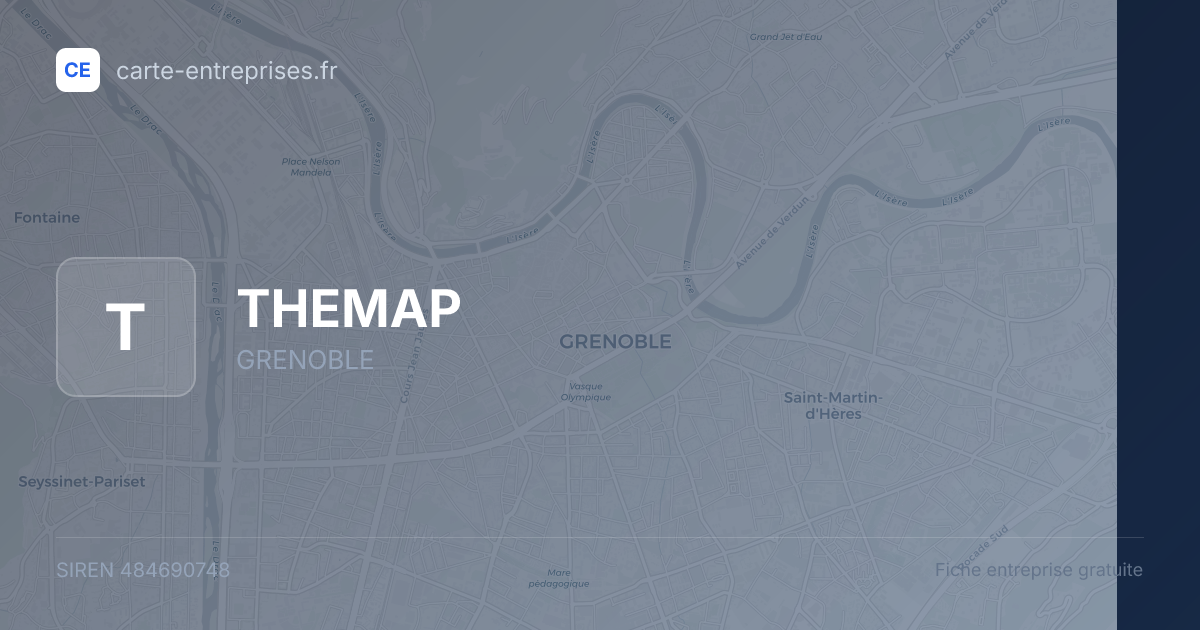THEMAP — 484690748 — fiche entreprise