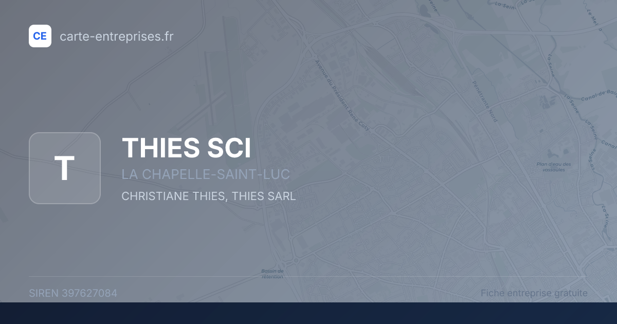 THIES SCI — 397627084 — fiche entreprise