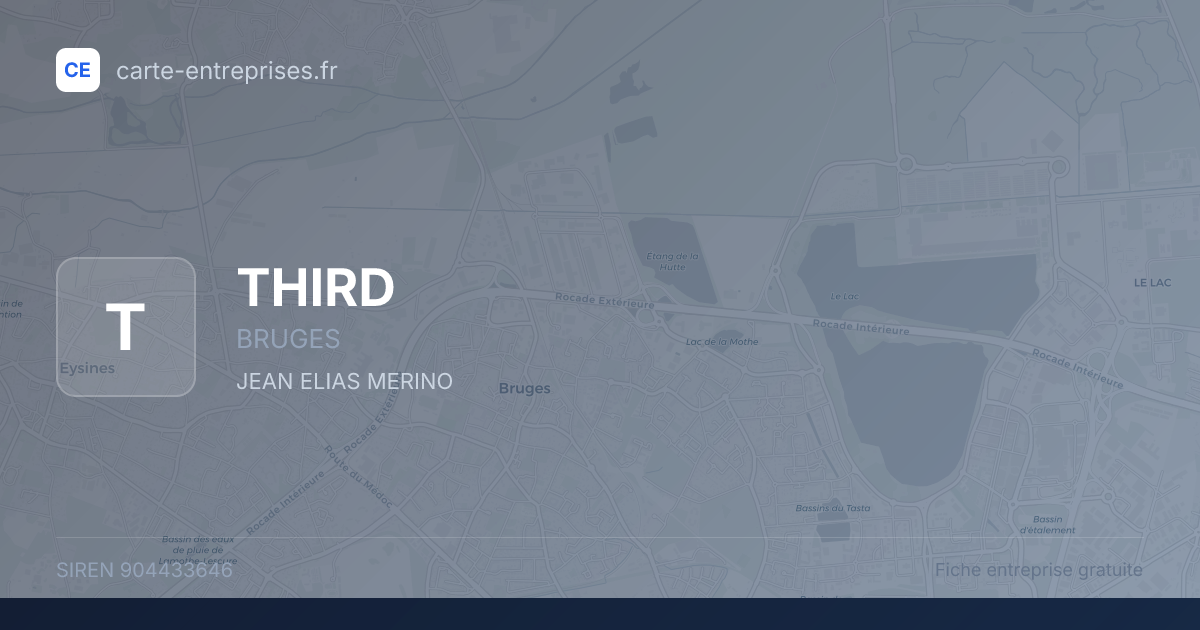 THIRD — 904433646 — fiche entreprise