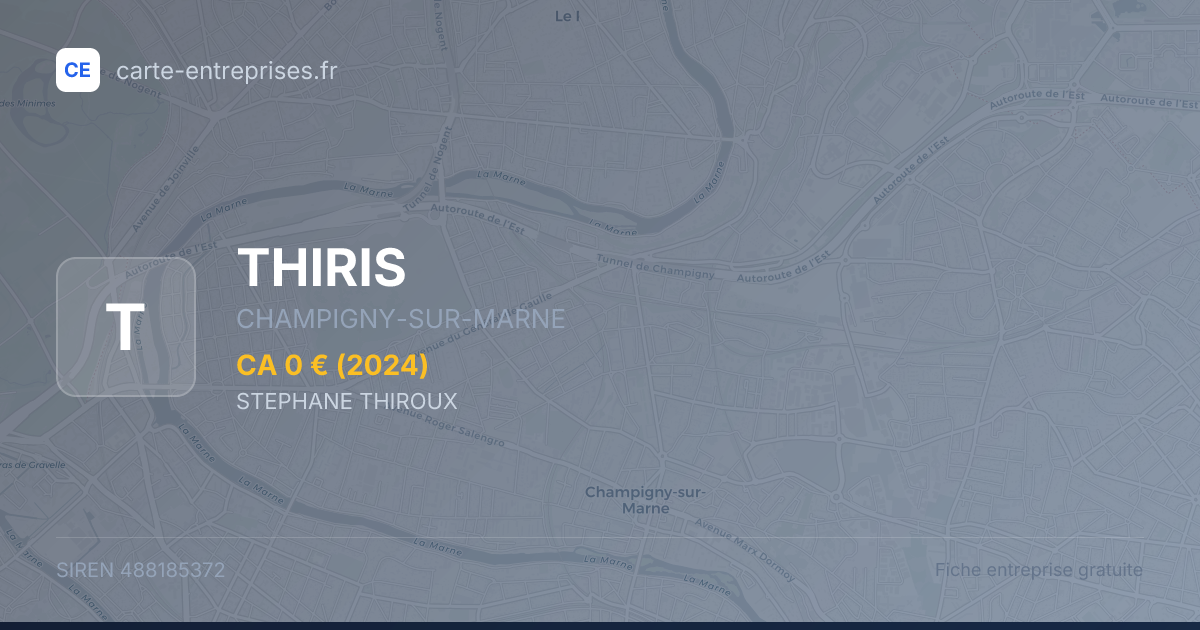 THIRIS — 488185372 — fiche entreprise