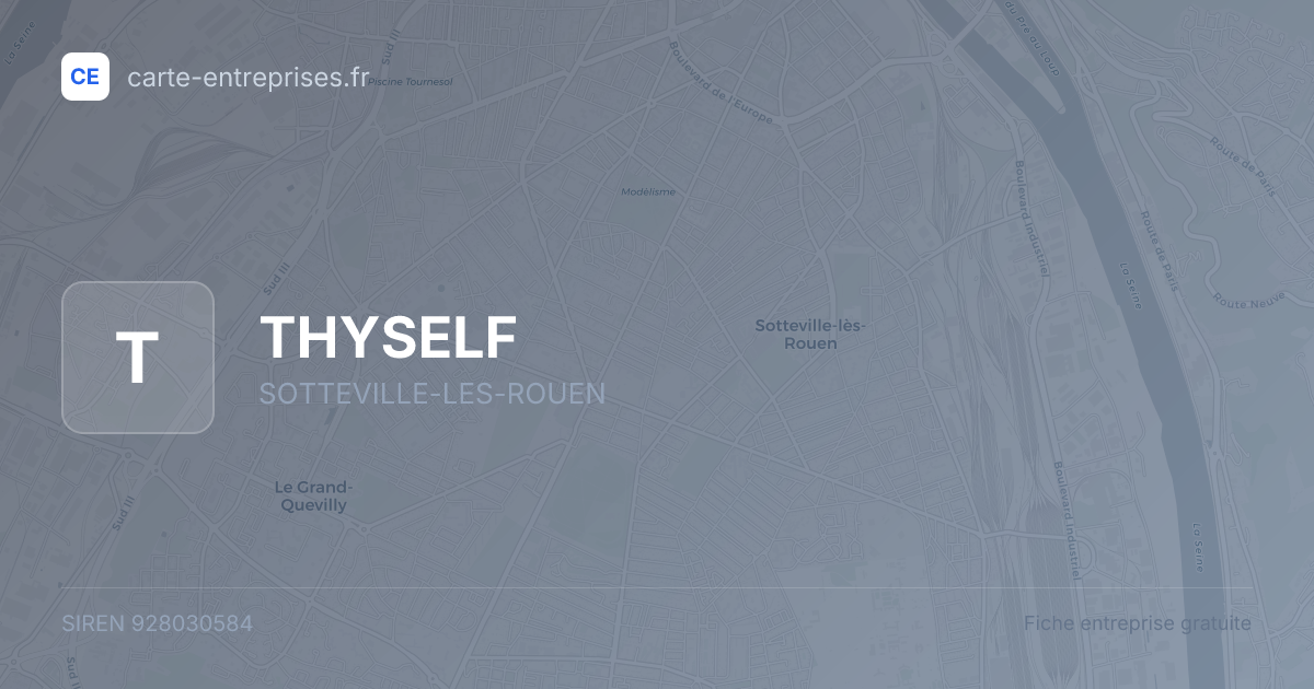 THYSELF — 928030584 — fiche entreprise