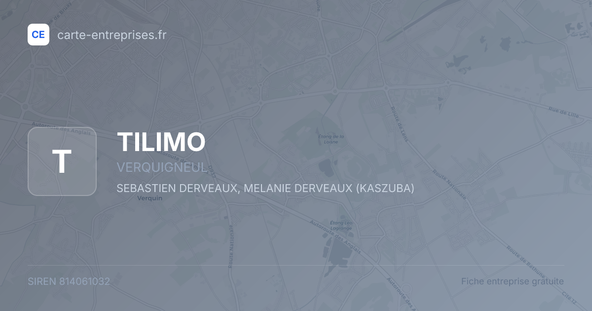 TILIMO — 814061032 — fiche entreprise