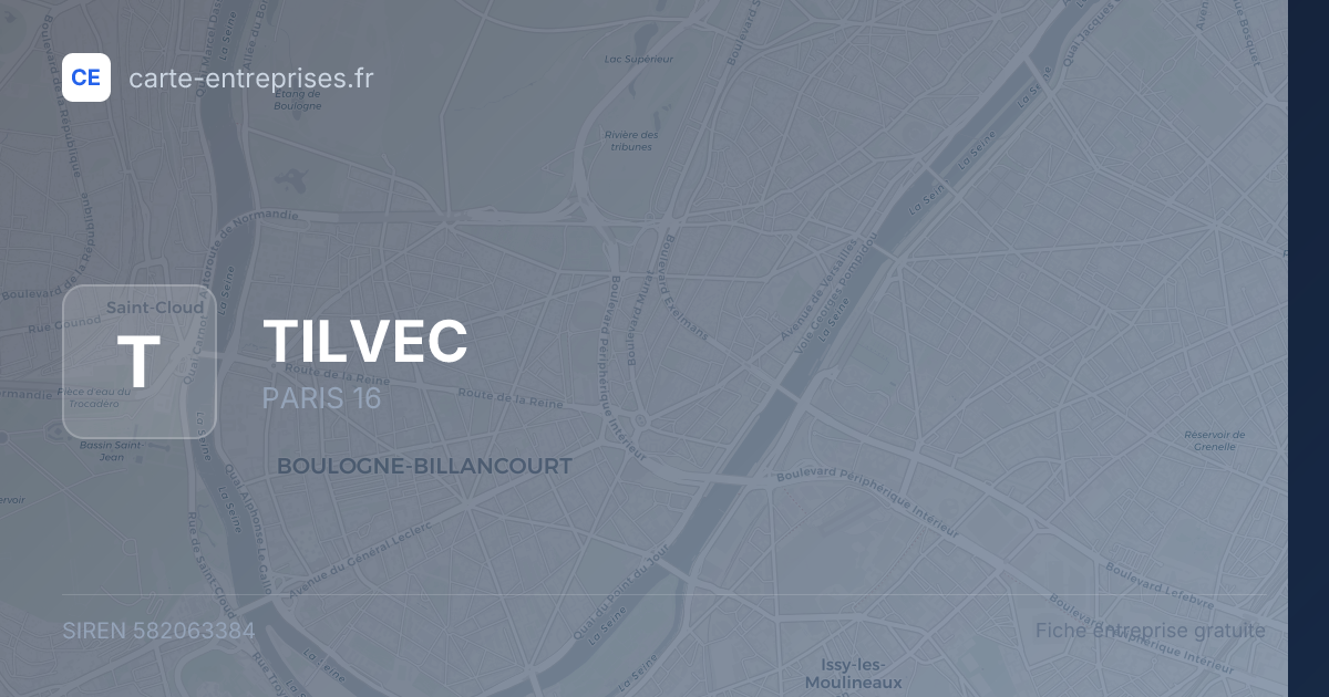 TILVEC — 582063384 — fiche entreprise