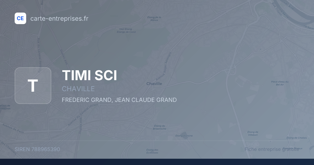 TIMI SCI — 788965390 — fiche entreprise