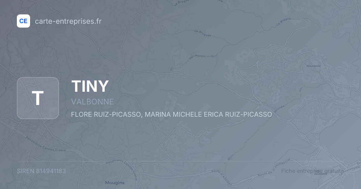 TINY — 814941183 — fiche entreprise