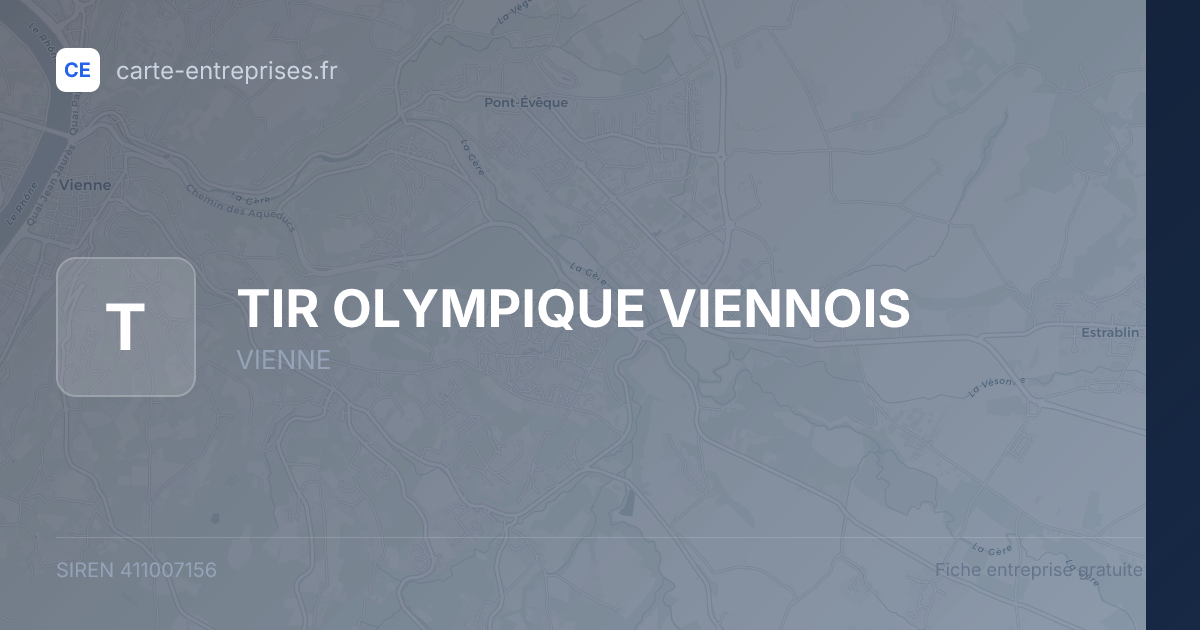 TIR OLYMPIQUE VIENNOIS — 411007156 — fiche entreprise