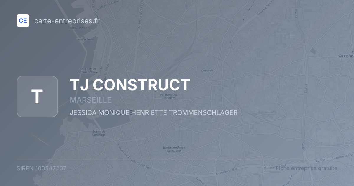 TJ CONSTRUCT — 100547207 — fiche entreprise