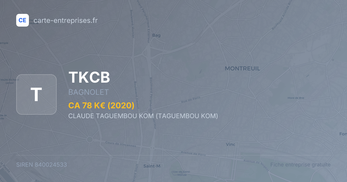 TKCB — 840024533 — fiche entreprise