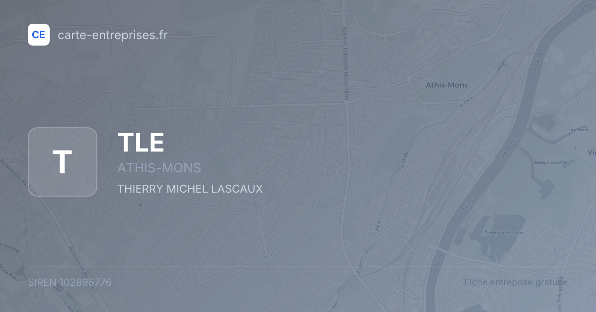 TLE — 102896776 — fiche entreprise