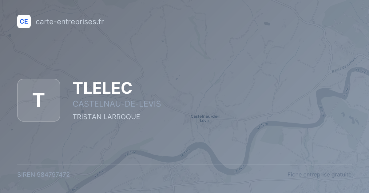 TLELEC — 984797472 — fiche entreprise