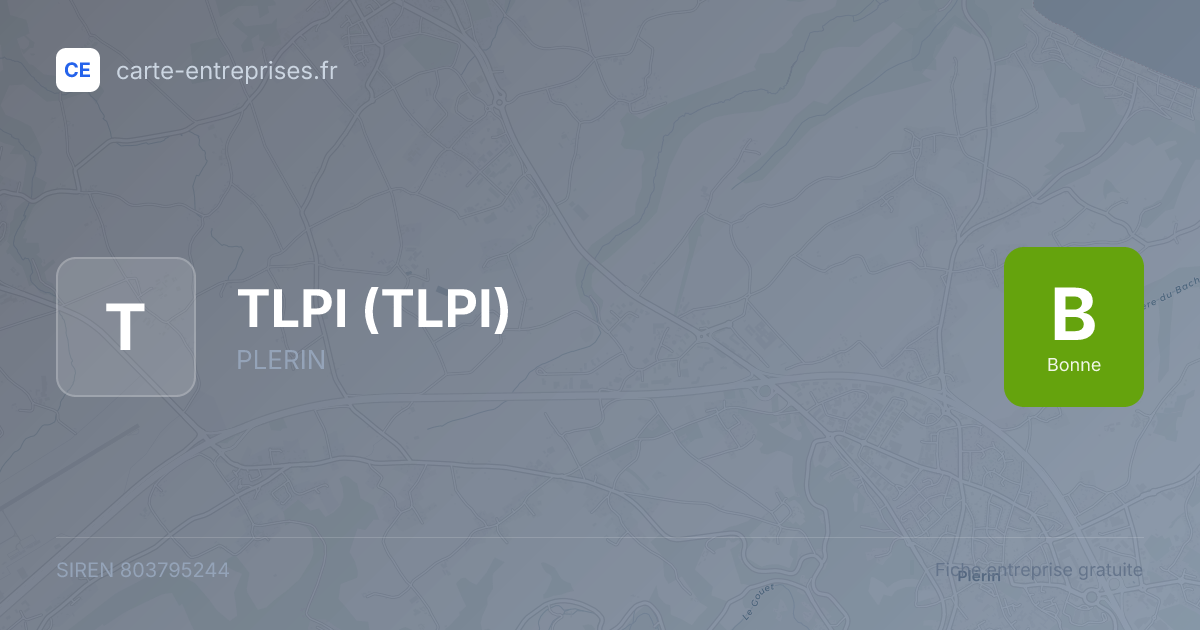 TLPI (TLPI) — 803795244 — fiche entreprise