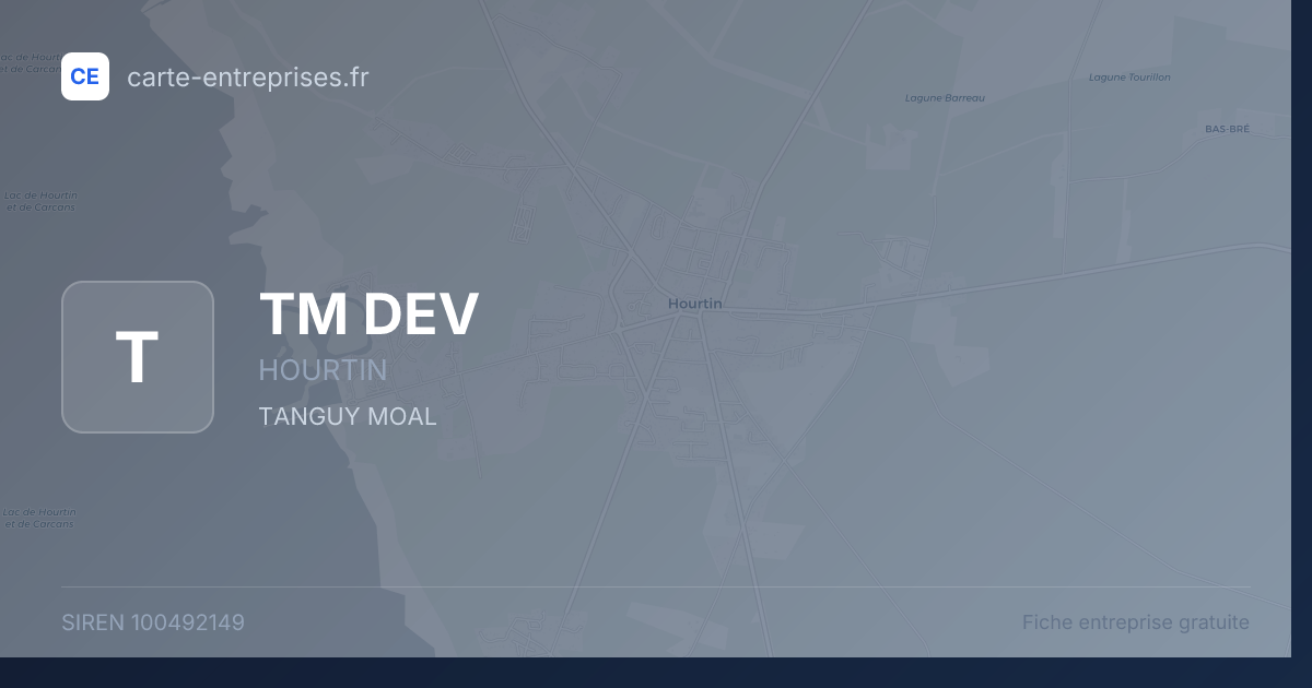 TM DEV — 100492149 — fiche entreprise