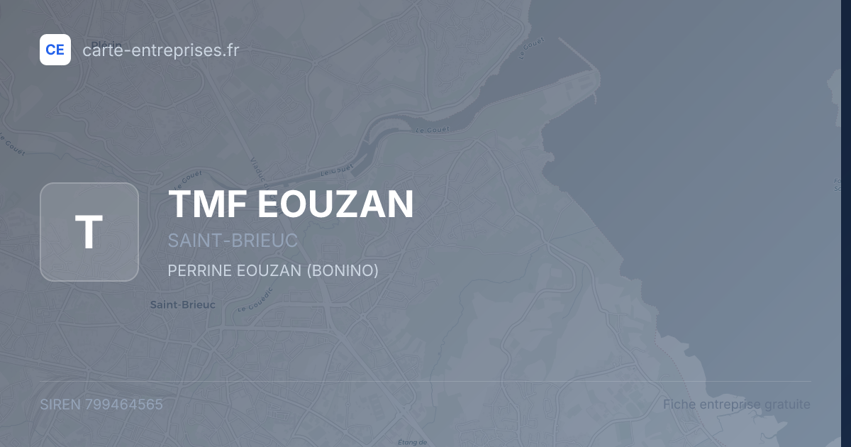 TMF EOUZAN — 799464565 — fiche entreprise