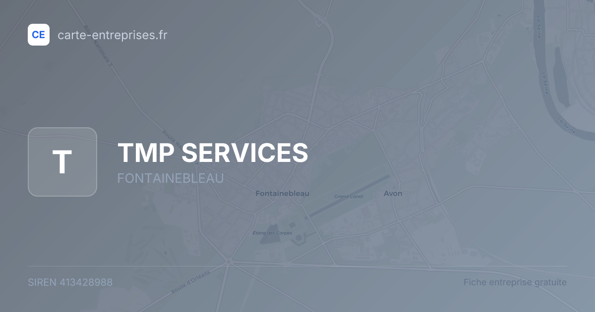 TMP SERVICES — 413428988 — fiche entreprise