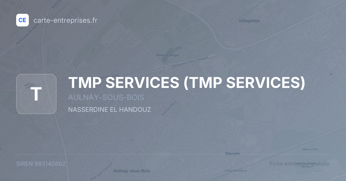 TMP SERVICES — 993140862 — fiche entreprise