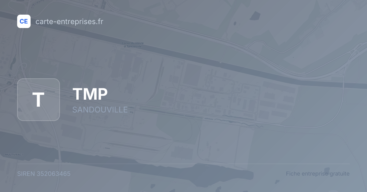 TMP — 352063465 — fiche entreprise