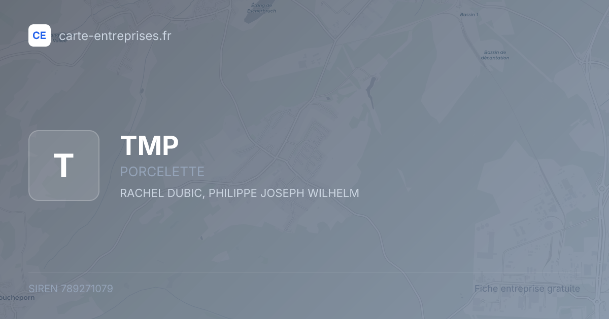 TMP — 789271079 — fiche entreprise