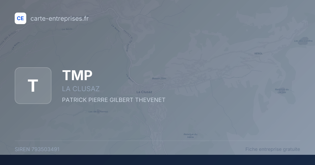 TMP — 793503491 — fiche entreprise