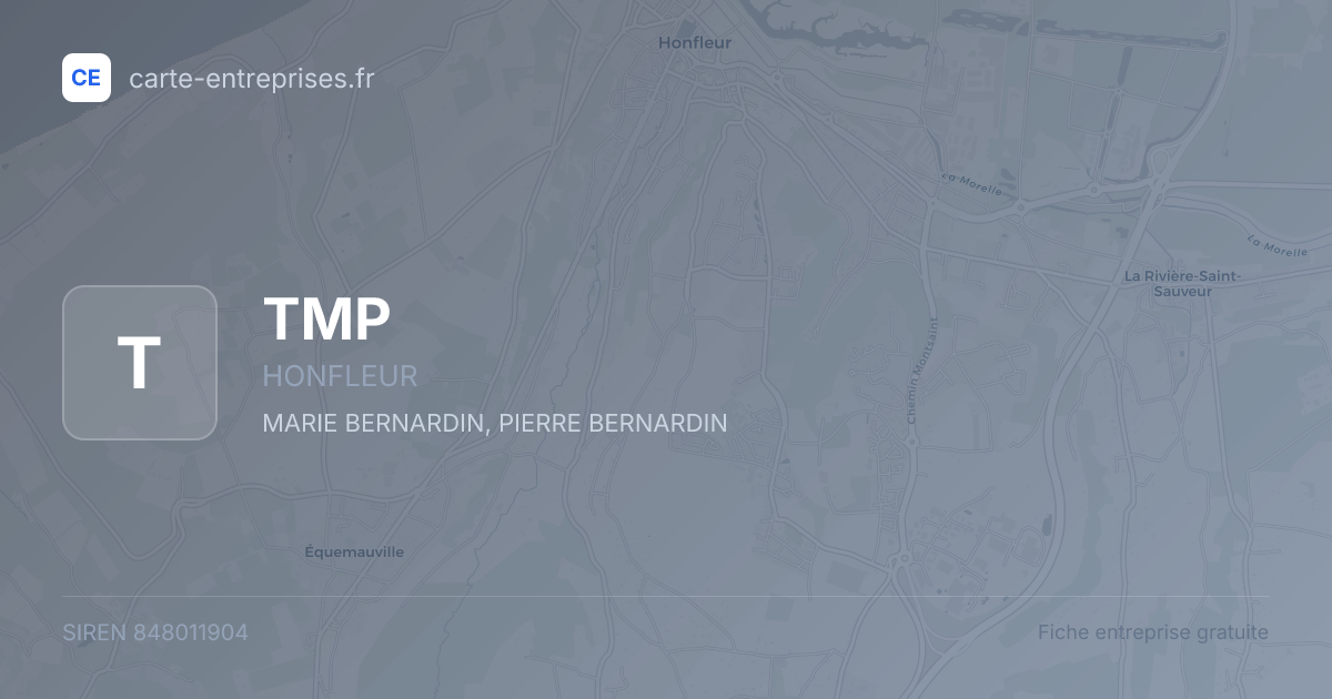 TMP — 848011904 — fiche entreprise