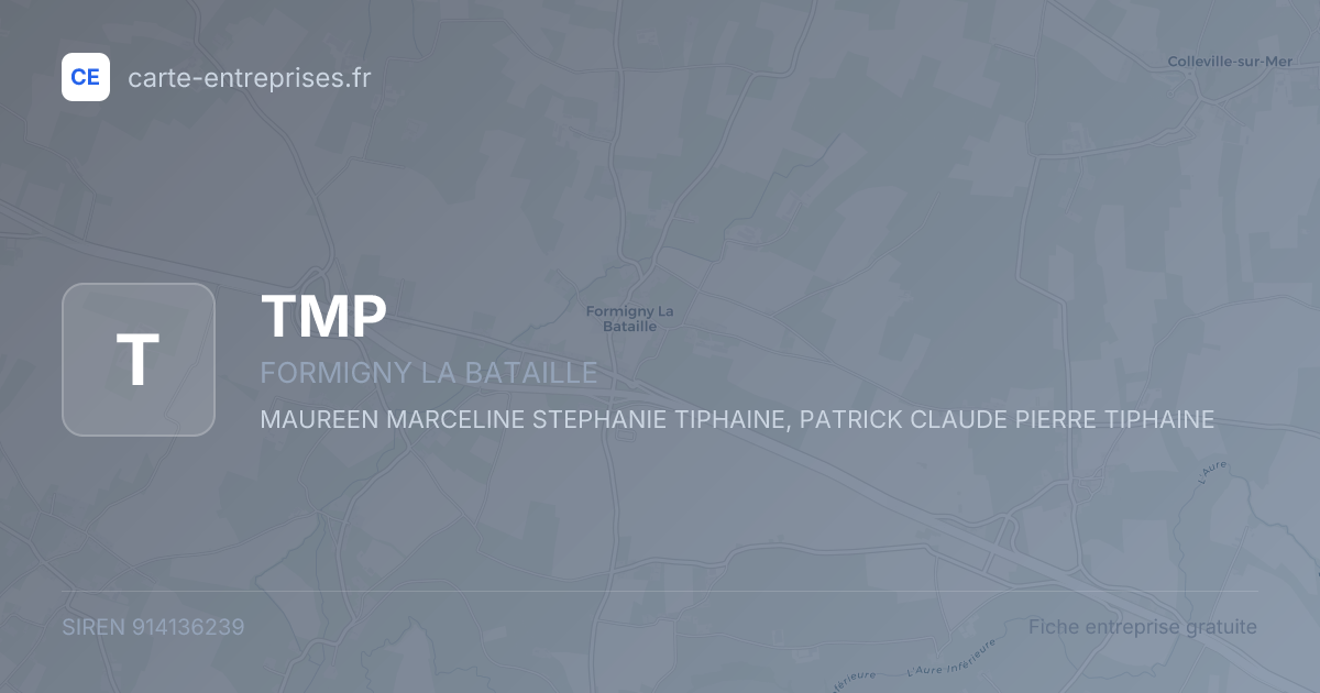 TMP — 914136239 — fiche entreprise