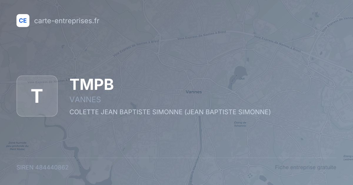 TMPB — 484440862 — fiche entreprise
