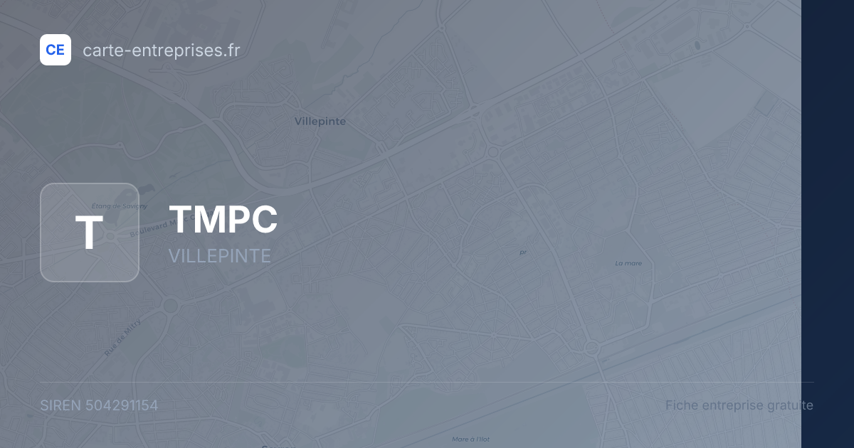 TMPC — 504291154 — fiche entreprise