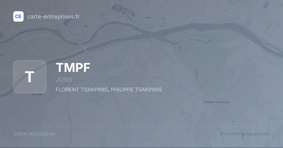 TMPF — 905388948 — fiche entreprise