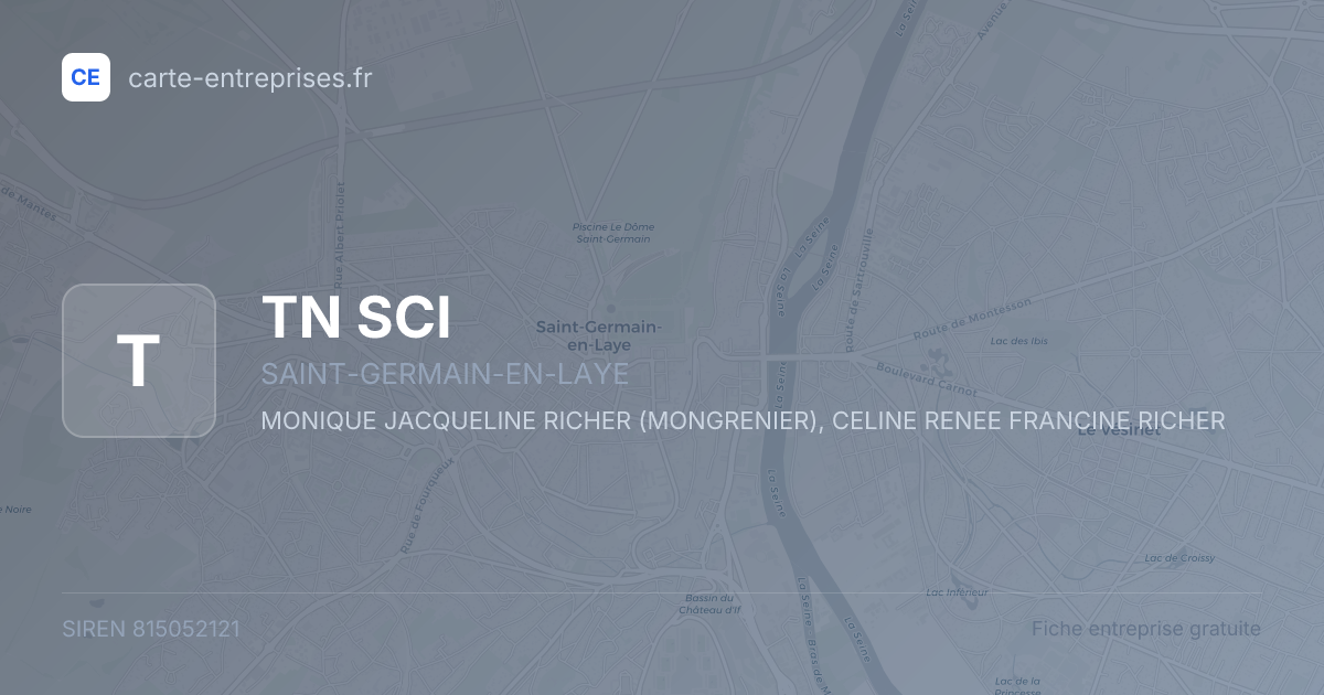 TN SCI — 815052121 — fiche entreprise