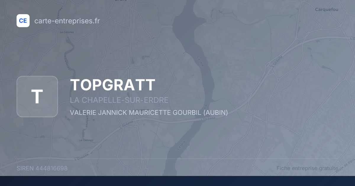 TOPGRATT — 444816698 — fiche entreprise