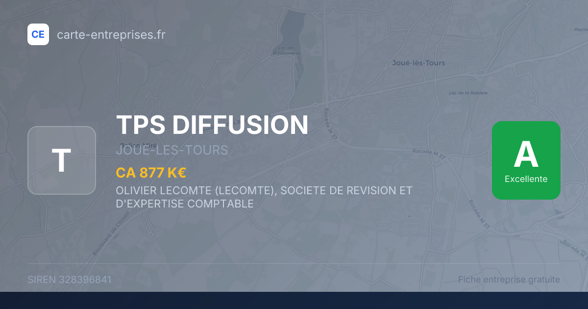 TPS DIFFUSION — 328396841 — fiche entreprise
